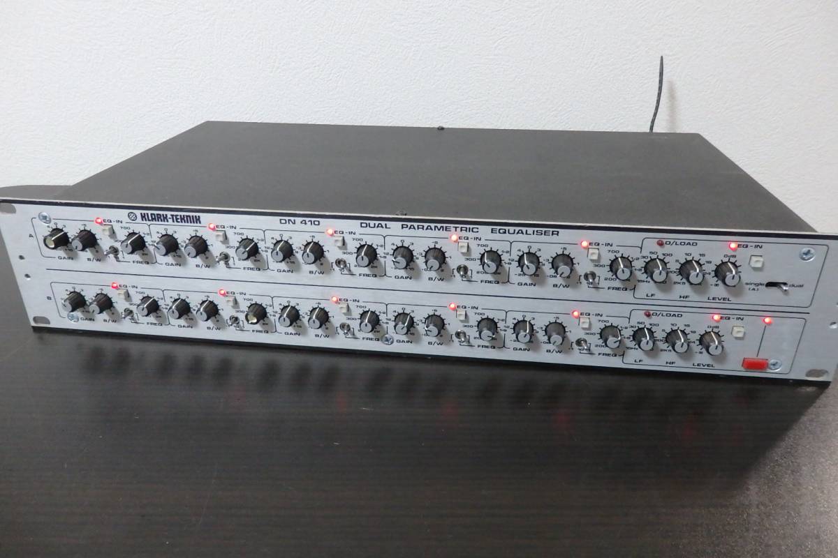 2 KLARK-TEKNIK DN410高音質パラメトリックイコライザー 【公式通販】