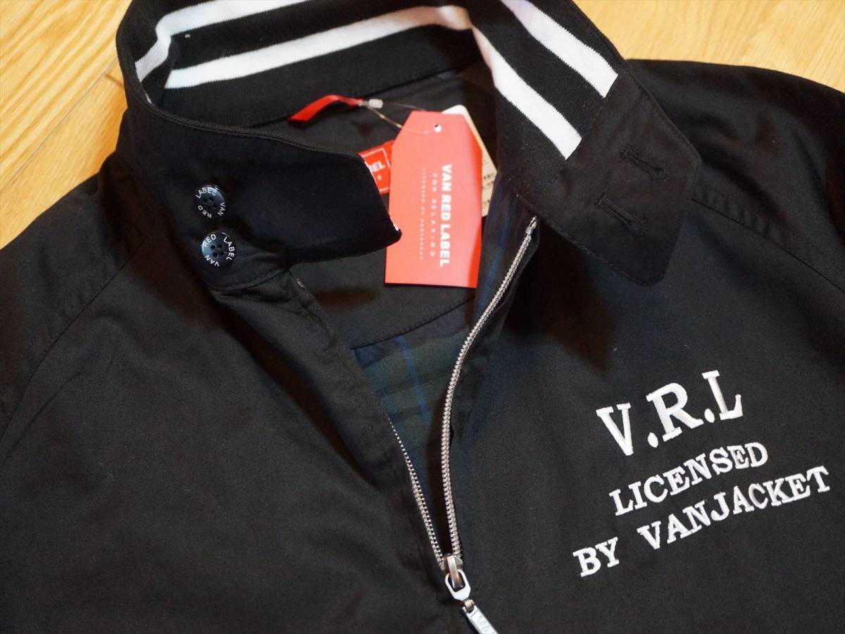 VAN RED SINCE1951 JAC LABELスイングトップM NAVY LABEL ☆ LABEL 