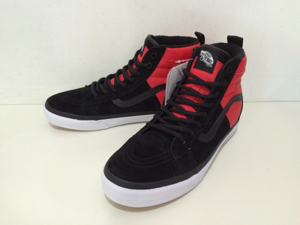 THE NORTH FACE×VANS SK8-HI 46 MTE DX US9 27cm ザノースフェイス スケハイ 2017 17AW ブラック black レッド red 902-17