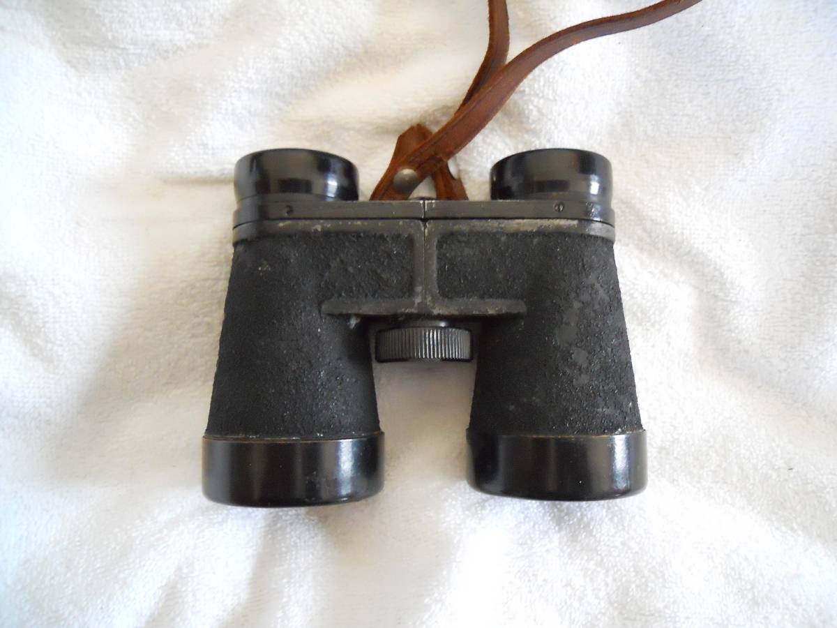 旧日本陸軍 九八式實体掛眼鏡 日本光斈製 NIKKO 双眼鏡 光学機器 計測