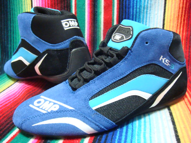 OMP■KS3■KSTYLE■41■約26cm■レーシング■靴■S69■ドライビングシューズ■