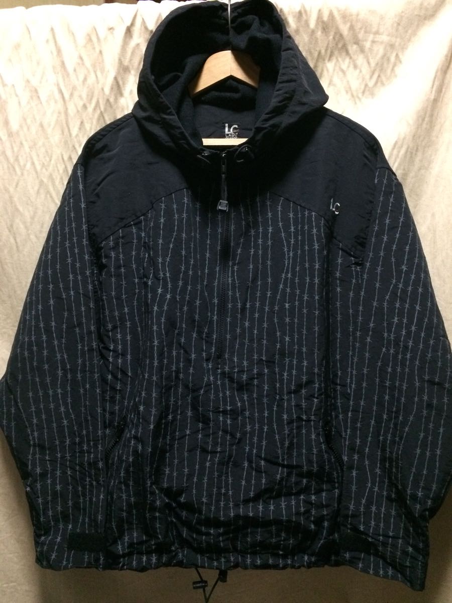 90's LAST CHANCE 有刺鉄線 アノラック M 美品 銘作 マウンテン
