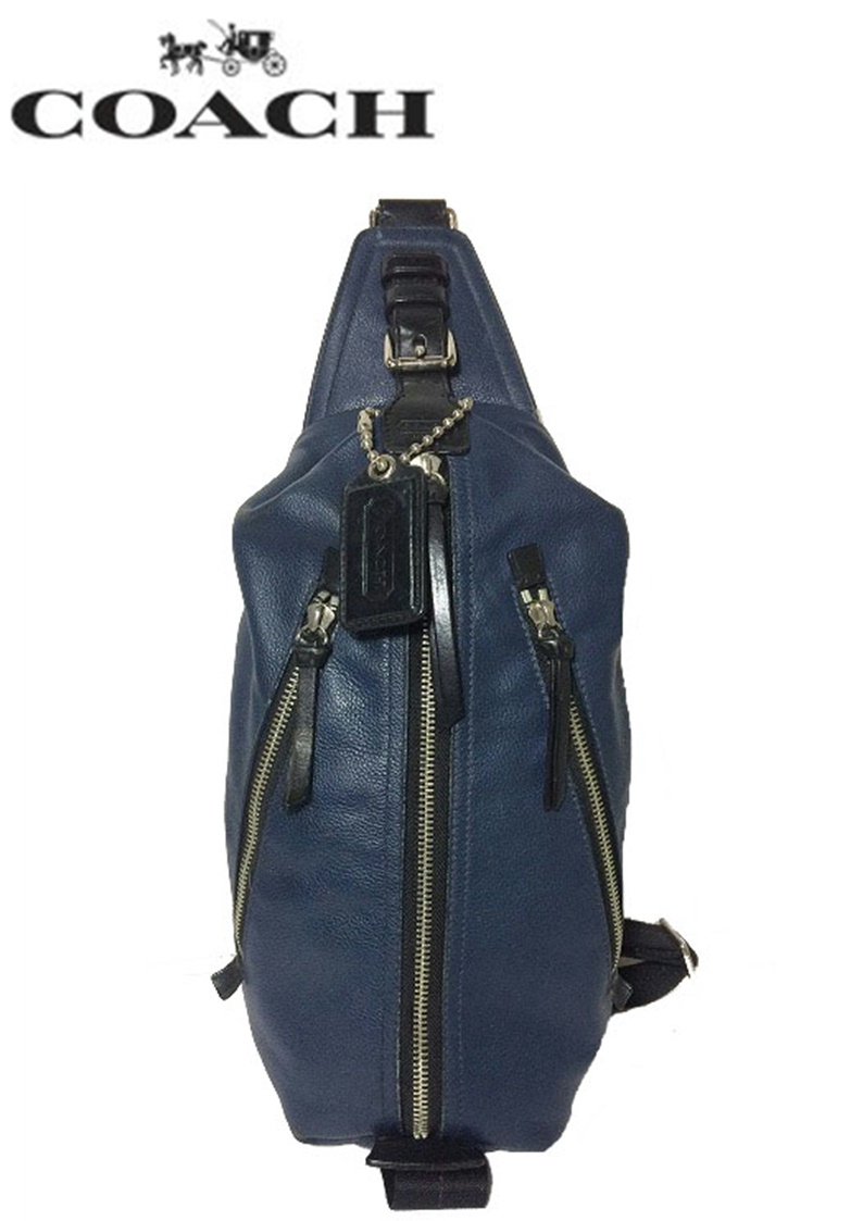 1円～★コーチ メンズ COACH トンプソン レザー ボディバッグ ワンショルダーバッグ 超人気のトンプソン ！
