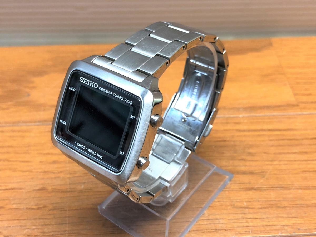 セイコー　SEIKO　デジタルソーラー　腕時計　S760-0AB0