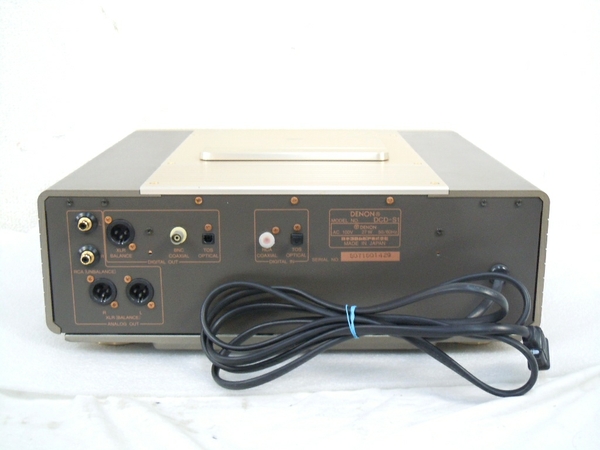 Yahoo!オークション 中古 DENON デノン DCD-S1 CD プレーヤー Yahoo!オークション 中古 DENON デノン DCD-S1 CD プレーヤー