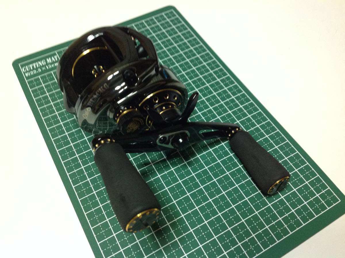 レボ Revo アブガルシア ABU 0 左巻 ブラック ディーズ BLACK6（レボ