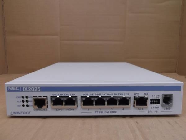 【2026，大得価】 NEC IX2025 ver.9.0.14 ②(ルーター)｜売買されたオークション情報、yahooの商品情報をアーカイブ公開 - オークファン ルーター