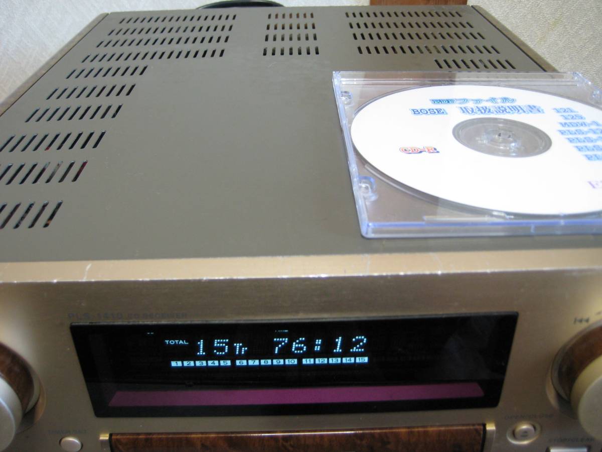 BOSE PLS-1410 : CDレシーバー 家電＆カメラ CDレシーバーアンプ 