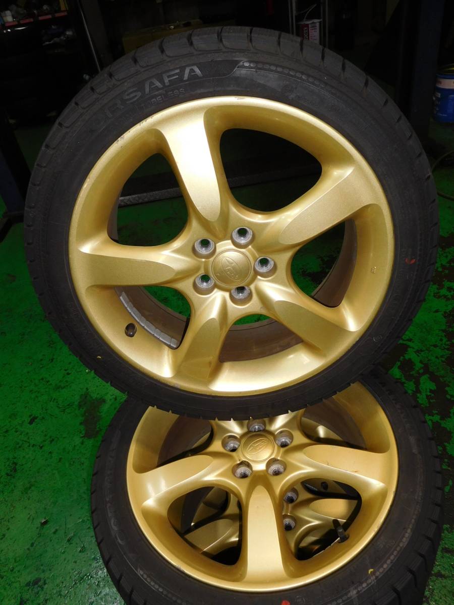 レガシィ BP5 - 2.0GT BL5 Yahoo スタッドレスタイヤ 純正アルミ 