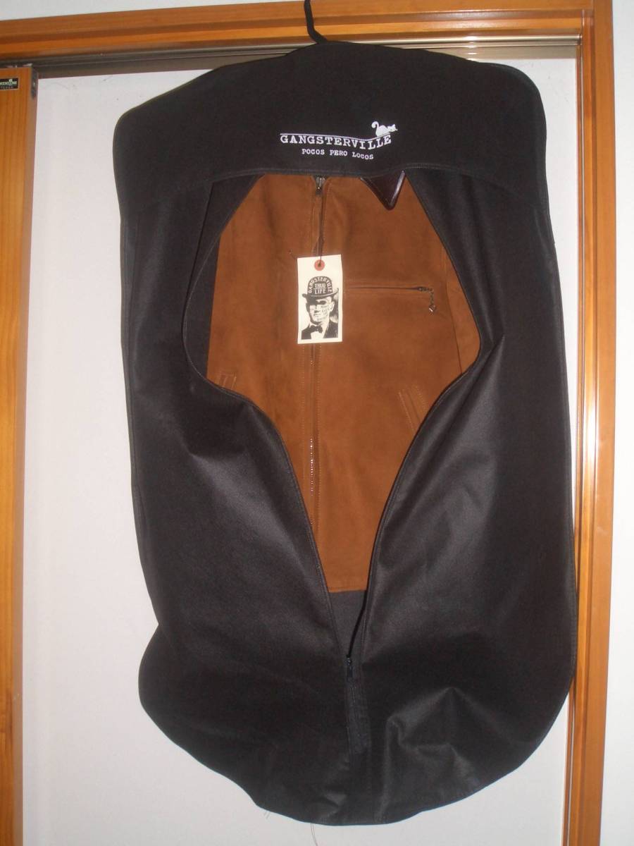 新品GANGSTERVILLE/M「SPORTS - JACKET HORSE HIDE NUBUCK」 weirdo Gangsterville Gladhand グラッドハンド NORTH NO NAME