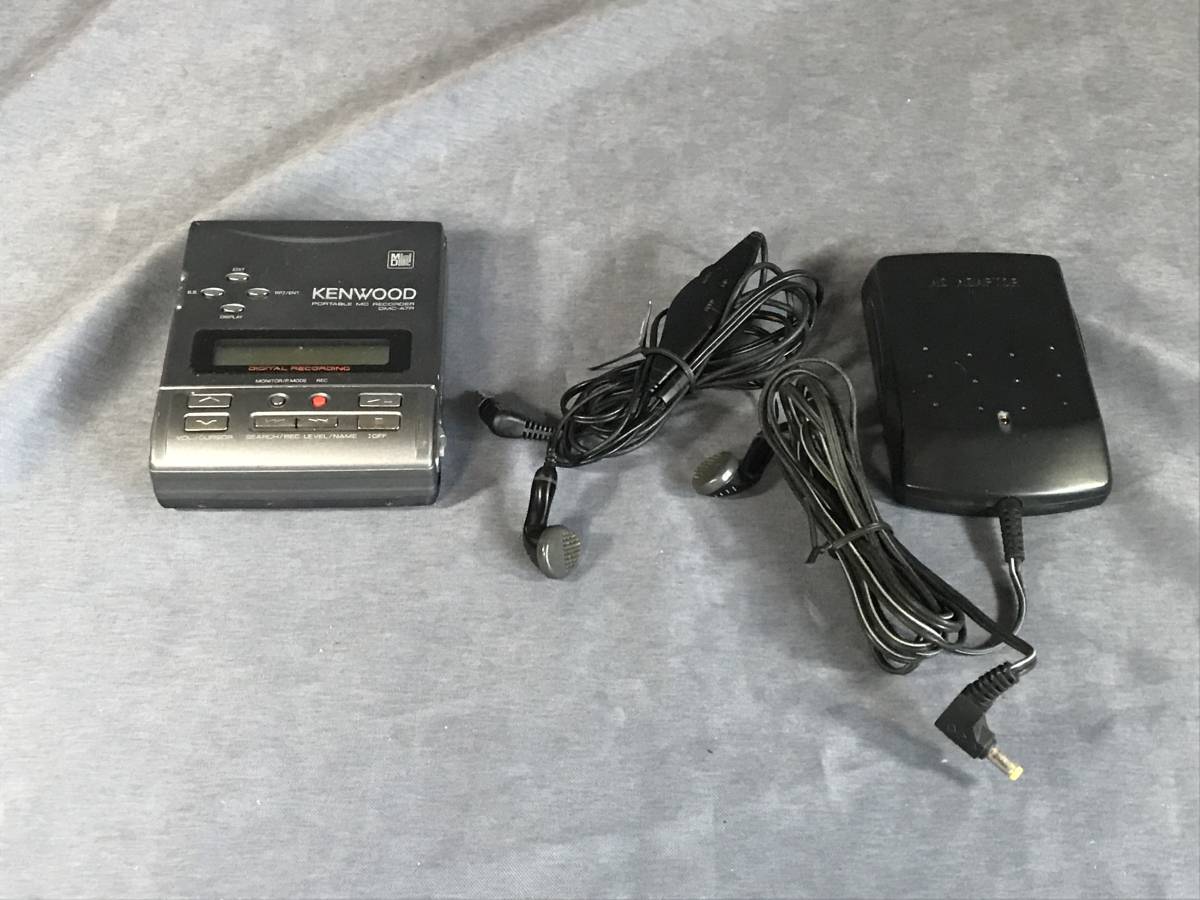 KENWOOD ポータブルMDレコーダー DMC-A7R 中古品 KENWOOD Yahoo
