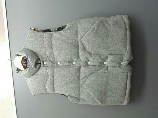 PENDLETON リバーシブルダウンベスト Lサイズ グレー系