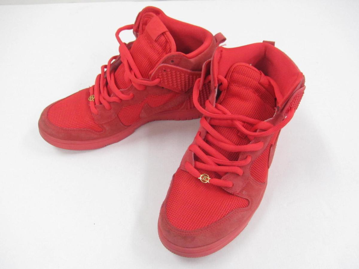 NIKE ナイキ DUNK CMFT PREMIUM RED OCTOBER 705433-601 スニーカー 靴 28.0cm ◎UT2026