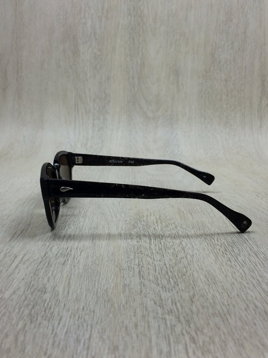 EFFECTOR◆free/サングラス/ウェリントン/BLK/BLK