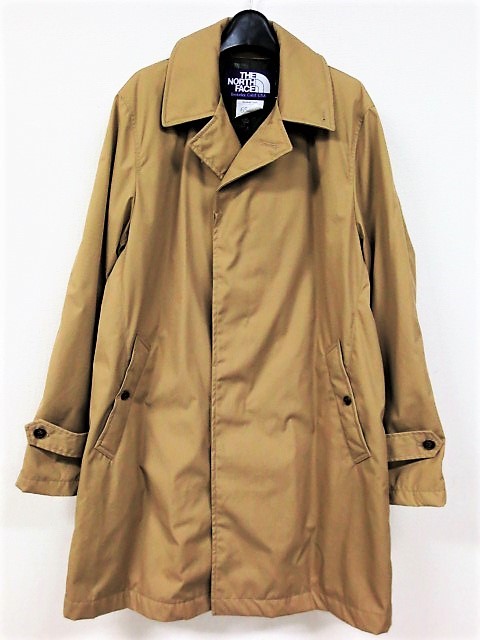 THE NORTH FACE ノースフェイス パープルレーベル NY2651N ベイヘッドクロスステンカラーコート プリマロフト L A80/19894