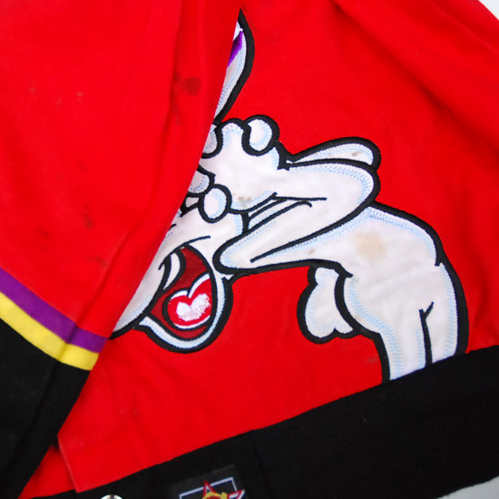 JEFF HAMILTON□TRIX NASCAR レーシング ジャケット 2XL 赤□ナスカー  