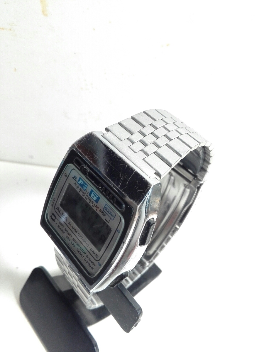 ジャンク】希少 80年代 SEIKO ALBA セイコー アルバ ガン&スロット