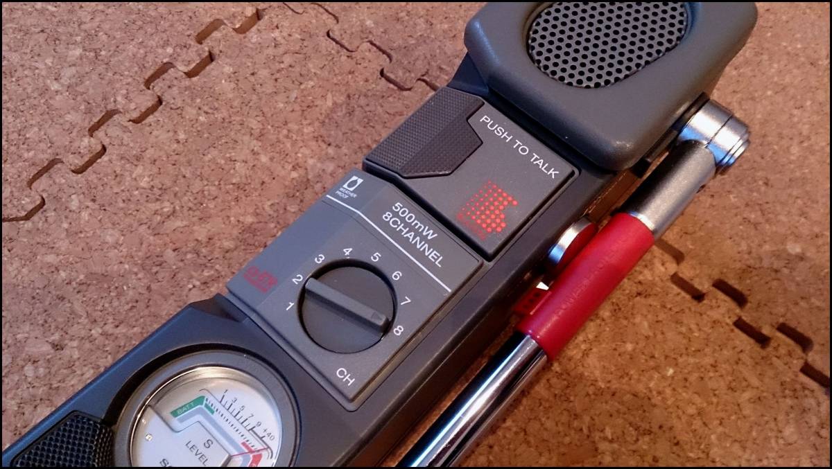無線機】SONY ICB-87R 500mW 8チャンネルトランシーバー CB SONY CB