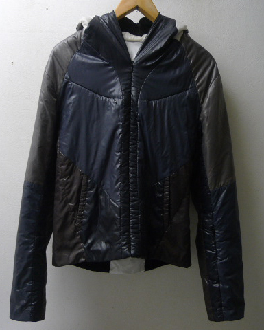 ◆ VOLGA VOLGA VOLGAVOLG ヴォルガヴォルガ　ボルガボルガ　構築切替　フーデッド　中綿　パーカー　ジャケット　M