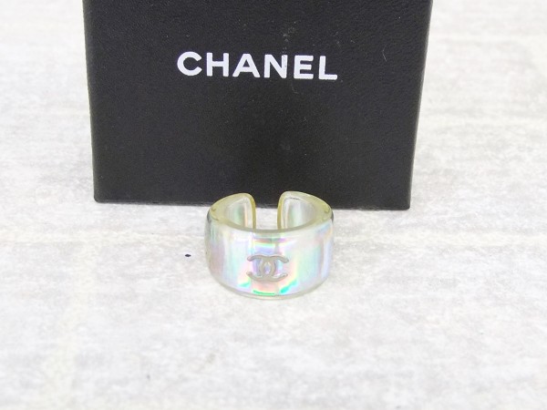 CHANEL シャネル ココマーク オーロラ リング * 1000001376967 【公式