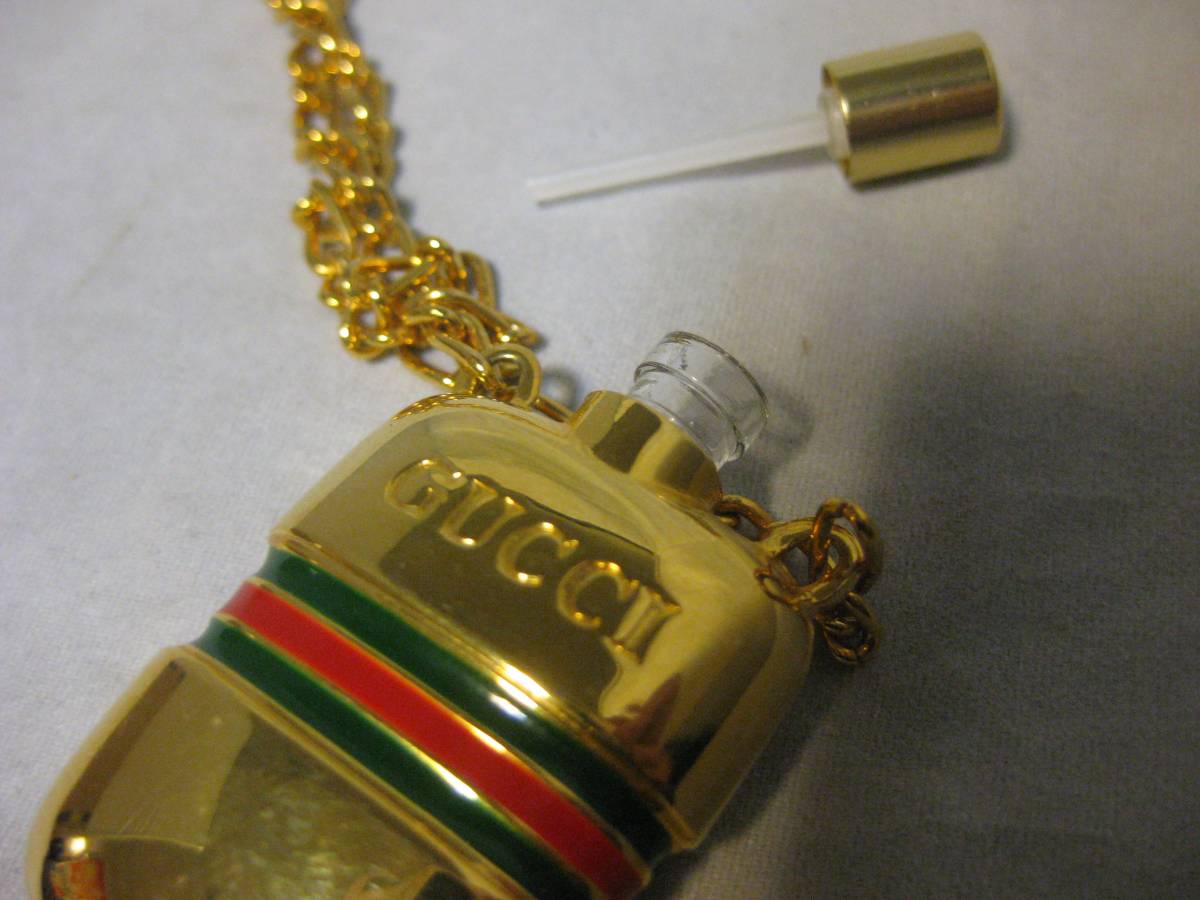 1円～GUCCI】グッチ ネックレス ペンダント 香水入れ パフュームボトル 