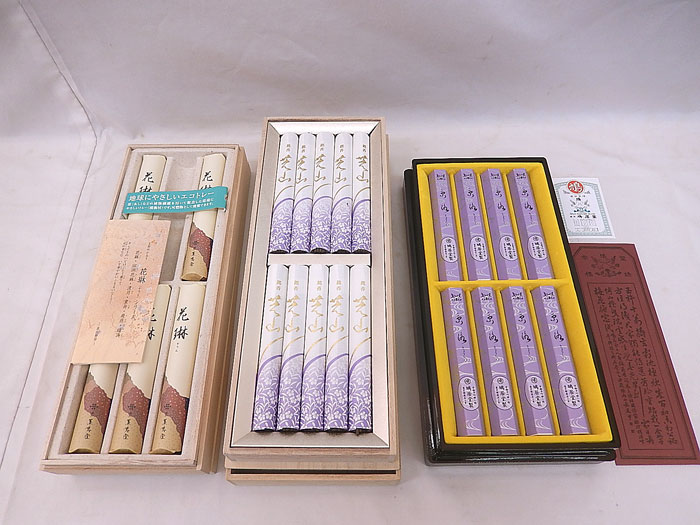 ☆鳩居堂/京洛 日本香堂/芝山 薫寿堂/花琳 御線香 まとめて☆