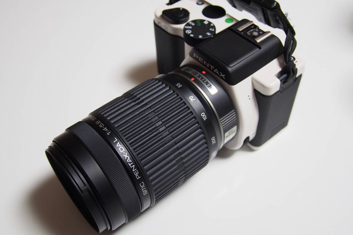 ほぼ新品 ペンタックス PENTAX 55-300mm 超望遠レンズ ほぼ新