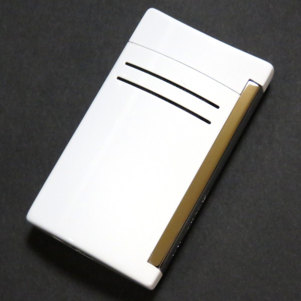 新品 デュポン S.T. DUPONT 20159N MAXIJET TORCH FLAME WHITE ホワイト トーチ マキシジェット ガスライター (ホワイト)