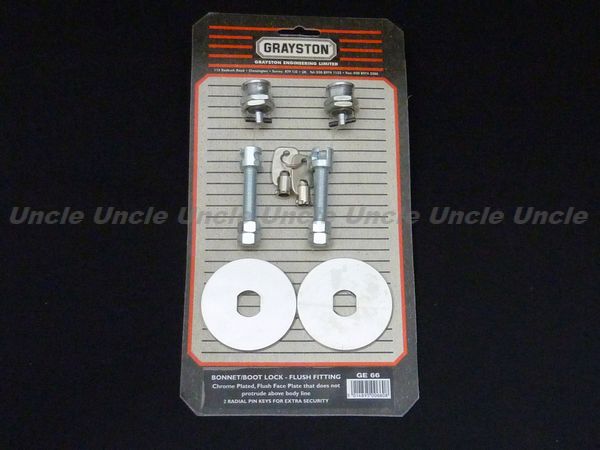 グレイストン ボンネットロックインストラクション　GE66