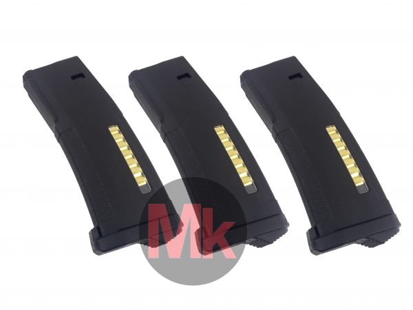 PTS 可変弾数タイプ 30連 → 120連 EPM マガジン 3本セット BK マルイ 次世代 M4 SCAR L HK416 対応 MAGPUL MK16 MK18 416C DEVGRU