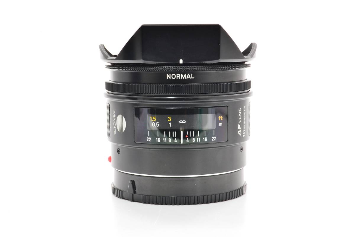 MINOLTA ミノルタ AF FISH-EYE 16mm F2.8 超広角 魚眼レンズ 単焦点