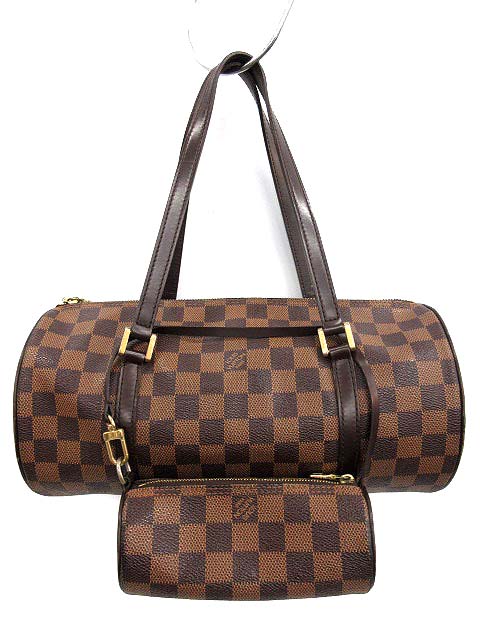 ルイヴィトン LOUIS VUITTON ハンドバッグ ダミエ パピヨン30 ポーチ 