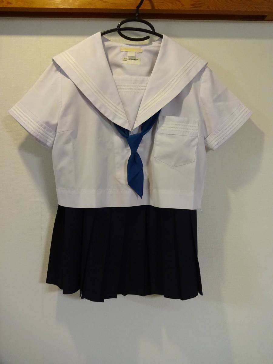 東大谷高校 制服（高島屋製） 夏セーラー服、冬セーラー服（バッジ付き 