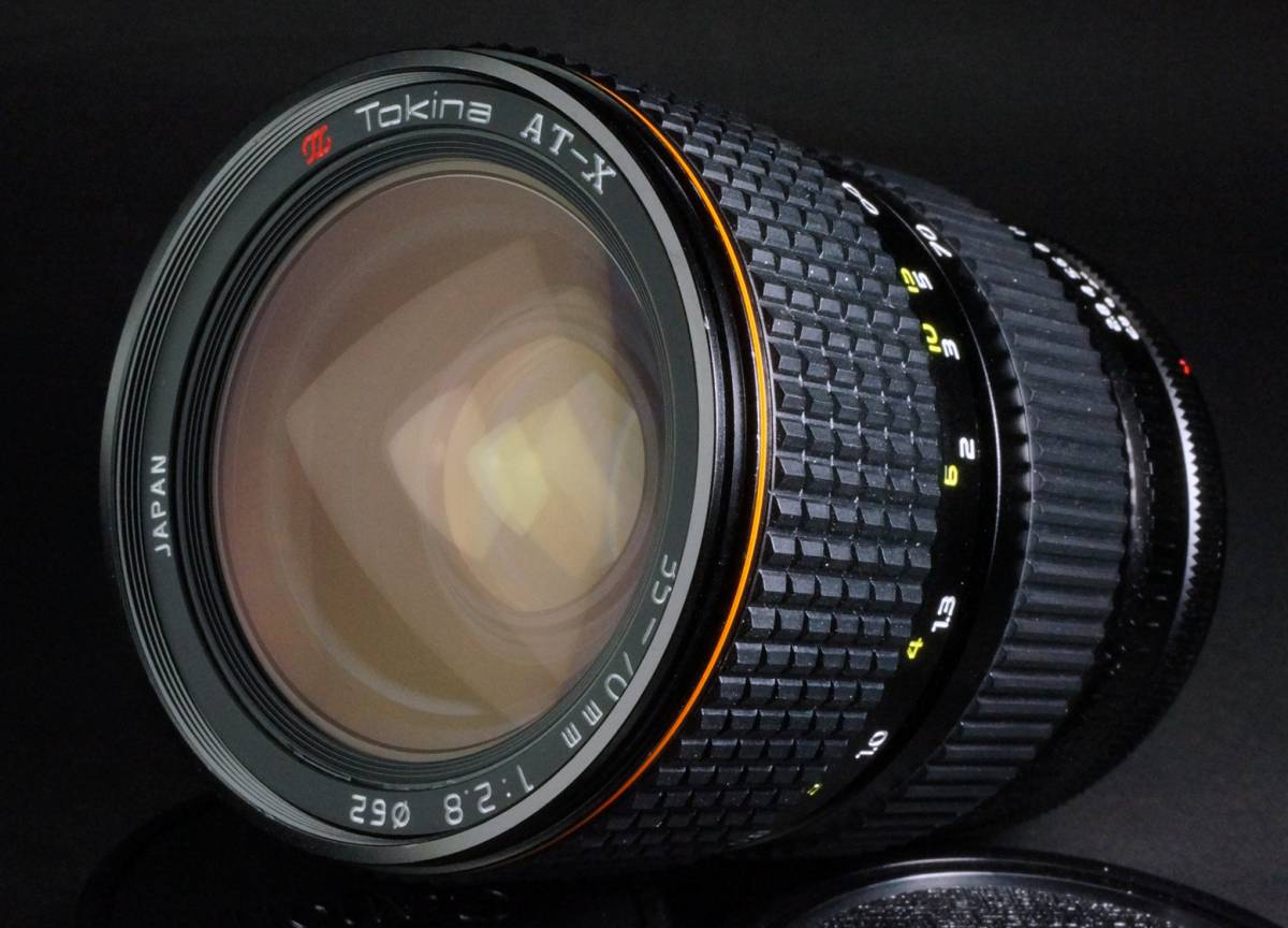 完動美品! Tokina AT-X 35-70mm F2.8 α7Rによる実写例あり! F2.8通しの