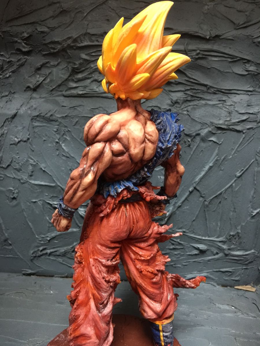 ドラゴンボール 悟空 フィギュア スーパーサイヤ人 改造 ドラゴンボール 悟空 フィギュア スーパーサイヤ人 改造