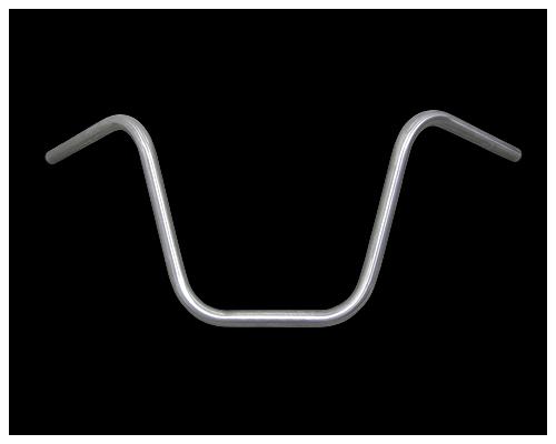 配線逃げ無 ナローエイプバーハンドルハイ 1インチ 未塗装 素材