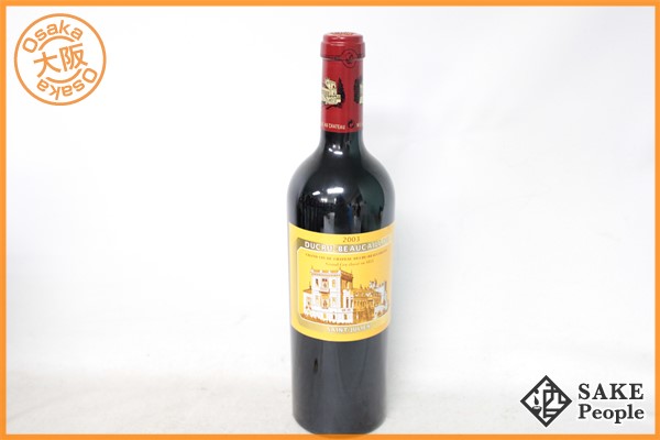 ■1円～ シャトー・デュクリュ・ボーカイユ 2003年 750ml 13％ Y2 SB