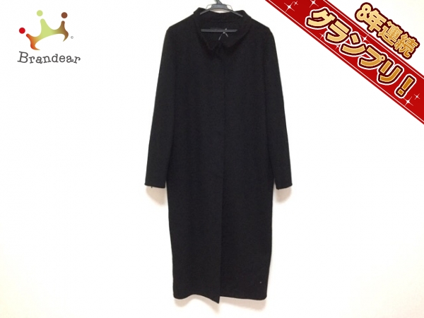ミラショーン mila schon コート サイズ44 L 黒 レディース 冬物/カシミヤ 美品