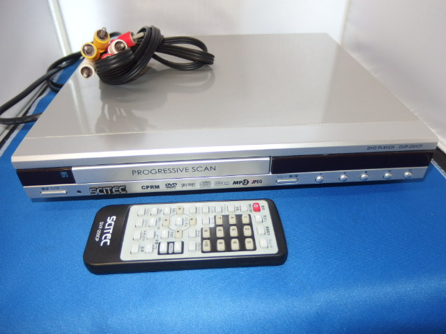サイテック SCITEC コンパクトDVD プレイヤー DVP-250CP フリフリ 未