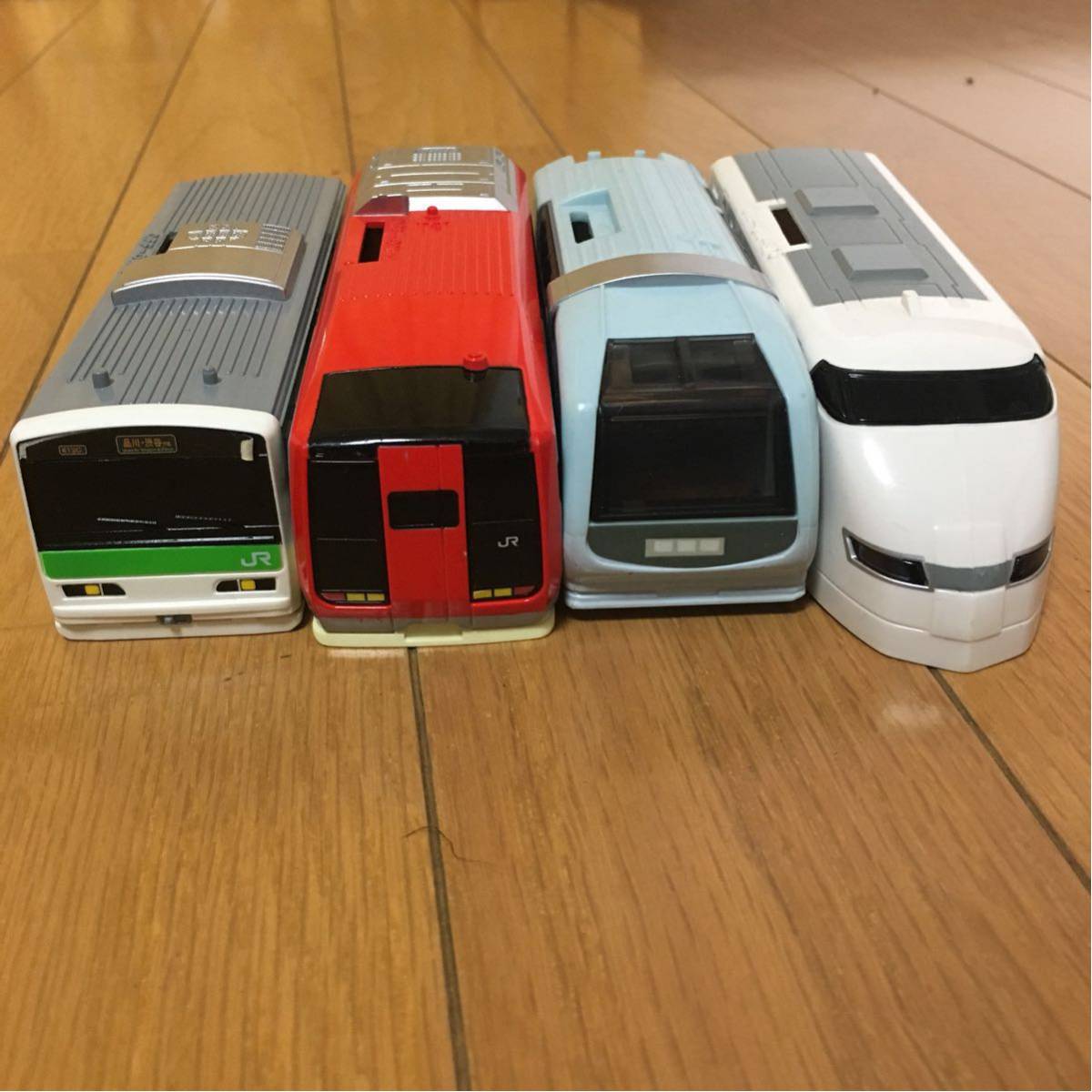 【即決】動力車カバー4個 山手線 成田エクスプレス スーパービュー踊り子 300系新幹線 プラレール_1