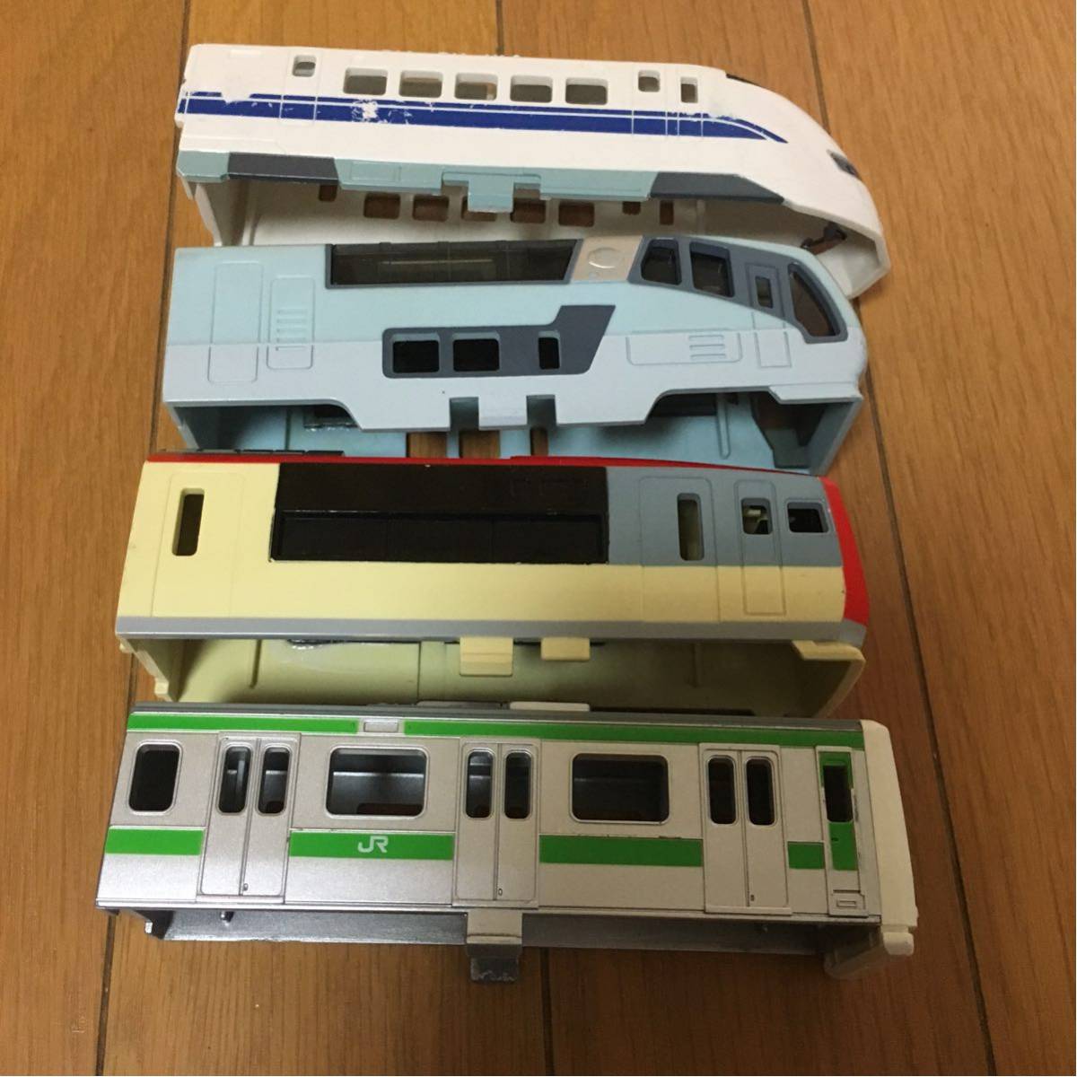 【即決】動力車カバー4個 山手線 成田エクスプレス スーパービュー踊り子 300系新幹線 プラレール_2