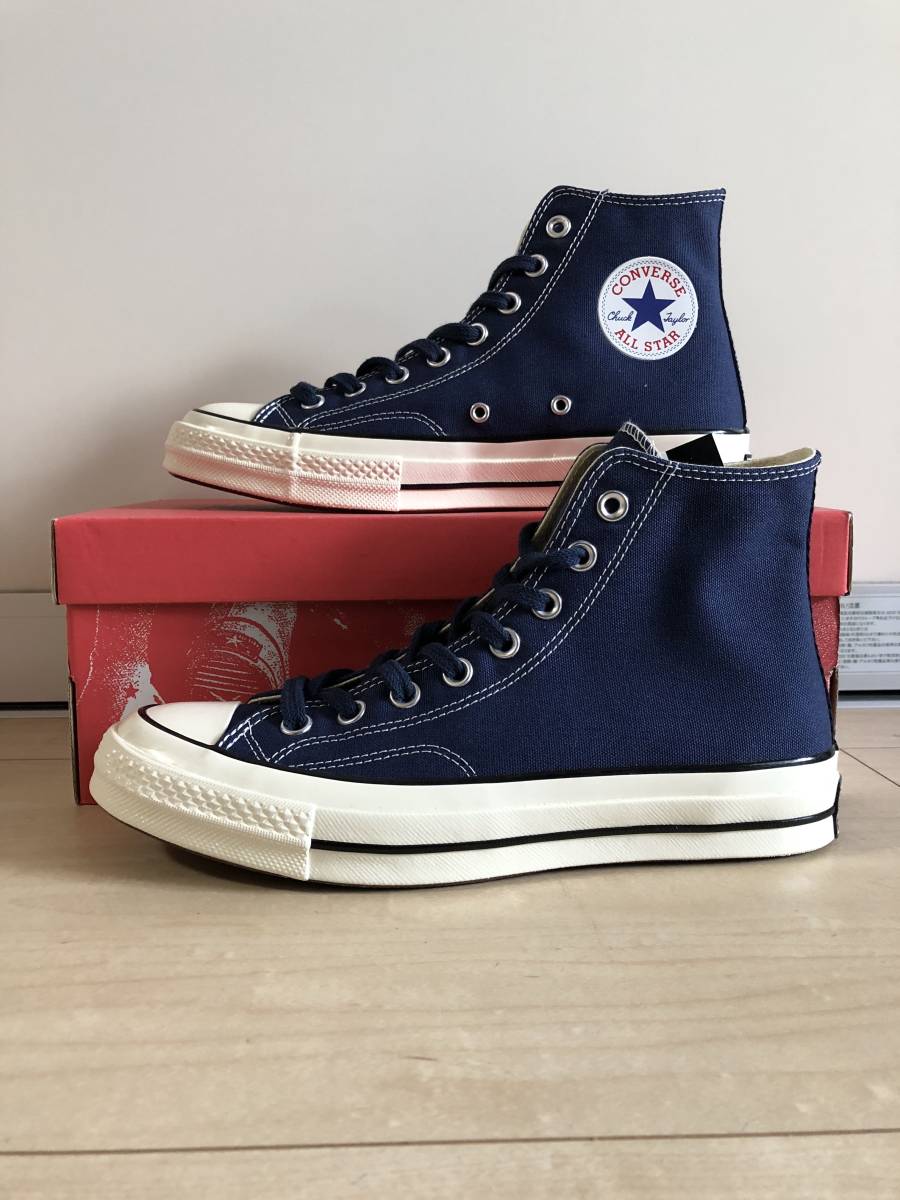 27cm CONVERSE チャックテイラー chuck taylor CT70 MIDNIGHT NAVY 