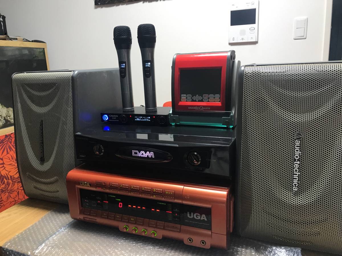 オーディオ機器 カラオケ UGA Queen オーディオ機器 4つまとめセット