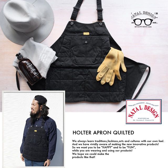 ネイタルデザイン NATAL DESIGN HOLTER APRON ファッション エプロン