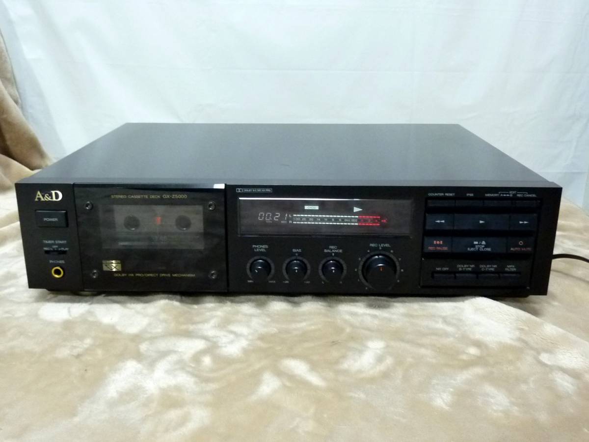 A&D　GX-Z5000　ベルト新品交換　入念整備・厳密調整・完動品