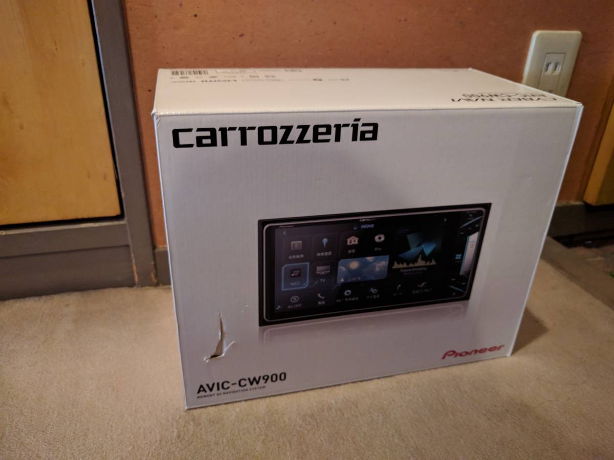 Pioneer carrozzeria [未使用] Pioneer サイバーナビ AVIC-CW900 