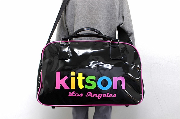 キャスキッドソン Cath Kidston ボストンバッグ 大容量 ポーチ付き ドット柄 黒 ブラック 鞄 レディース  020-902001090024 | ベクトルパーク 新品　kitson キットソン　黒　ボストンバック