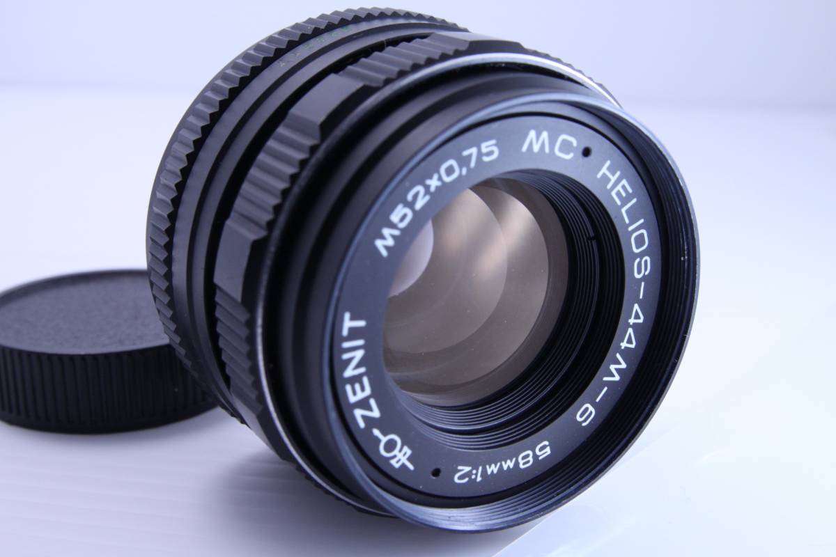 やや難あり MC Helios-44M-6 M42マウントレンズ Valdai ヘリオス