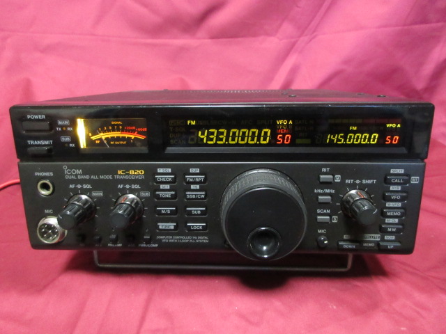 ☆ IC-820J 144MHz⁄430MHz ALL MODEトランシーバー ☆