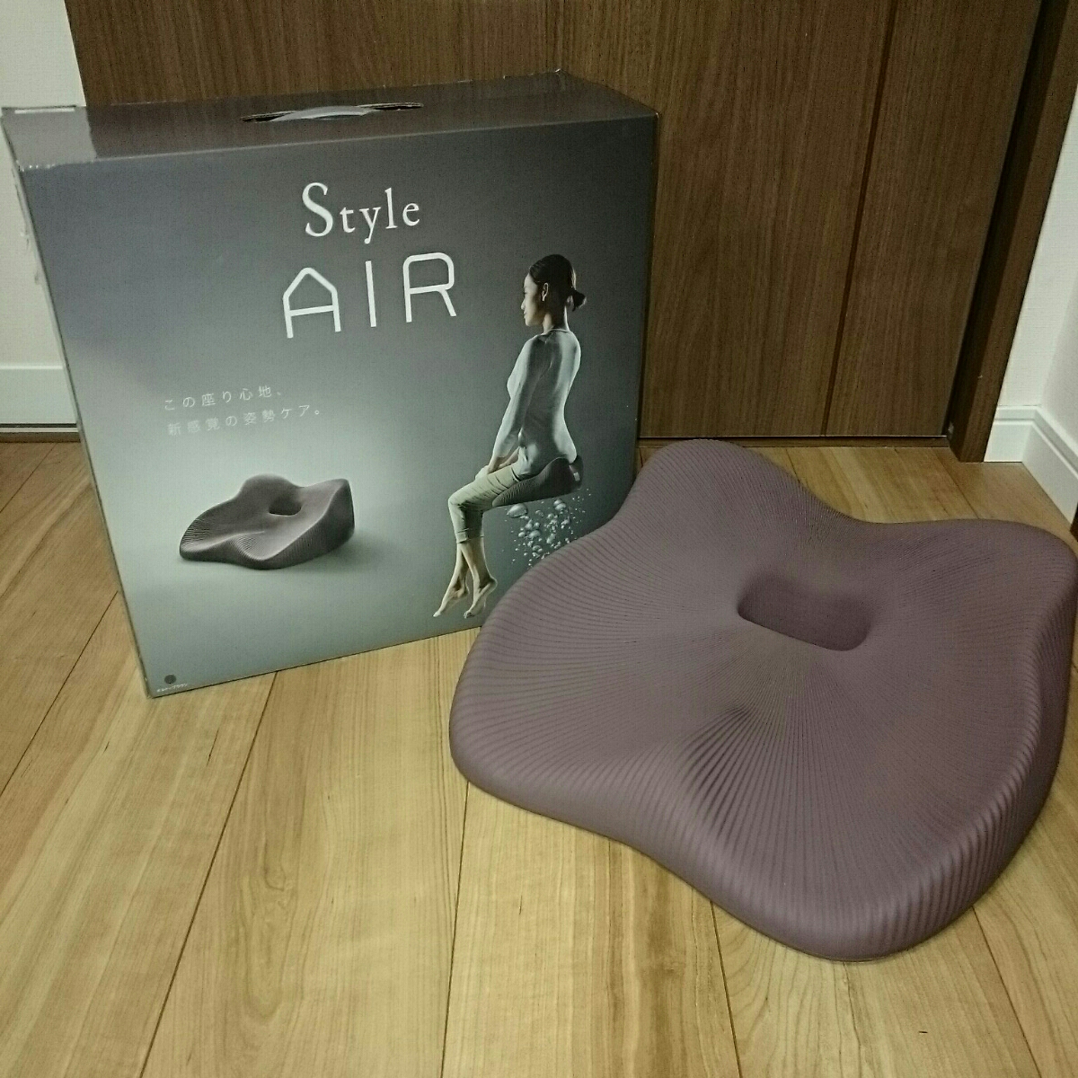 style AIR スタイル エアー 新品未使用 ブラウン 茶 美姿勢 MTG